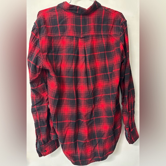 On the Road- men’s plaid flannel button shirt - Picture 2 of 4